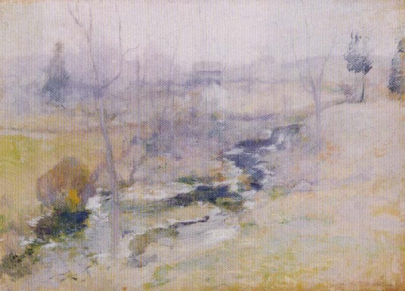 John Henry Twachtman End of Winter oil painting image